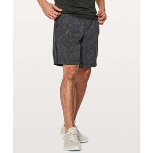 Lululemon Pace Breaker Shorts Men's Lined 9" - Subtonic Reflective Black - Small
